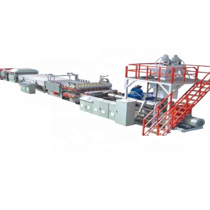 hollow sheet machine manufacturer 1800mm pp hollow sheet manufacturer pp sheet extruder machine line