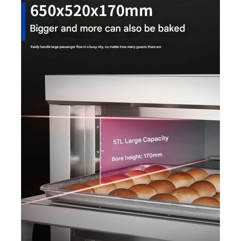 commercial oven for bakery  One layer and one tray, three layers and six trays,  Various styles and specifications bakery oven