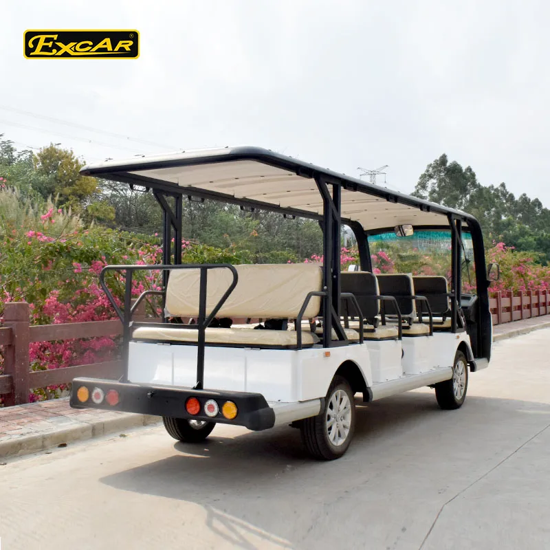 Electric bus cheap sightseeing car for 14 seats