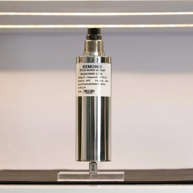 Online Oil in Water Analyzer Self Cleaning Oil in Water Meter Industrial RS485 Oil in Water Sensor
