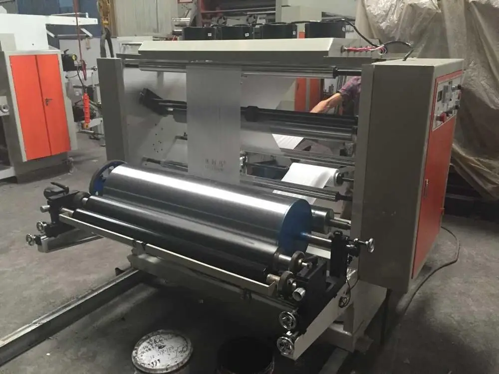 Single 1 Color Polyethylene Shopping Bag Flexo Printing Machine Price