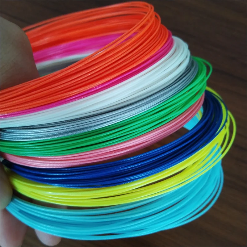 Wholesale factory price 0.70mm Nylon badminton racket strings