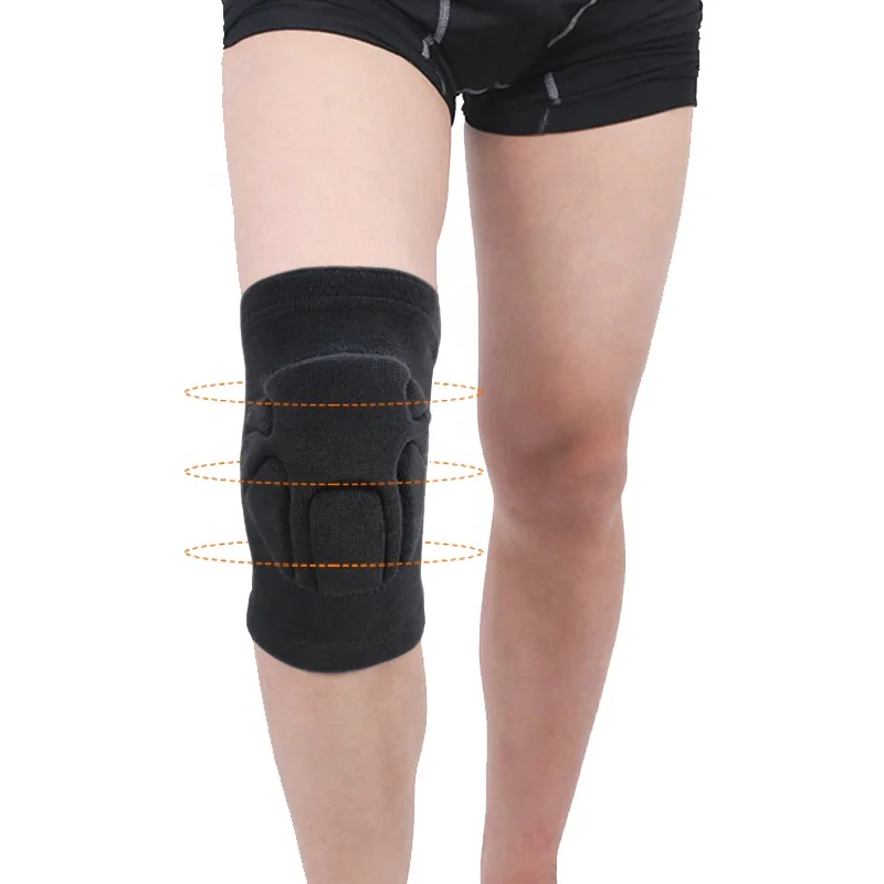 football Volleyball Thickened Sponge Knee Pads Extreme Sports Ski Protector Knee Pads Dance Cycling Knee Protector Kneepad
