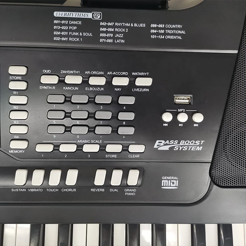 Бренд Aiersi, 61 клавиша, клавиатура для пианино, midi-выход, музыкальные инструменты, клавиатура для пианино в арабском стиле