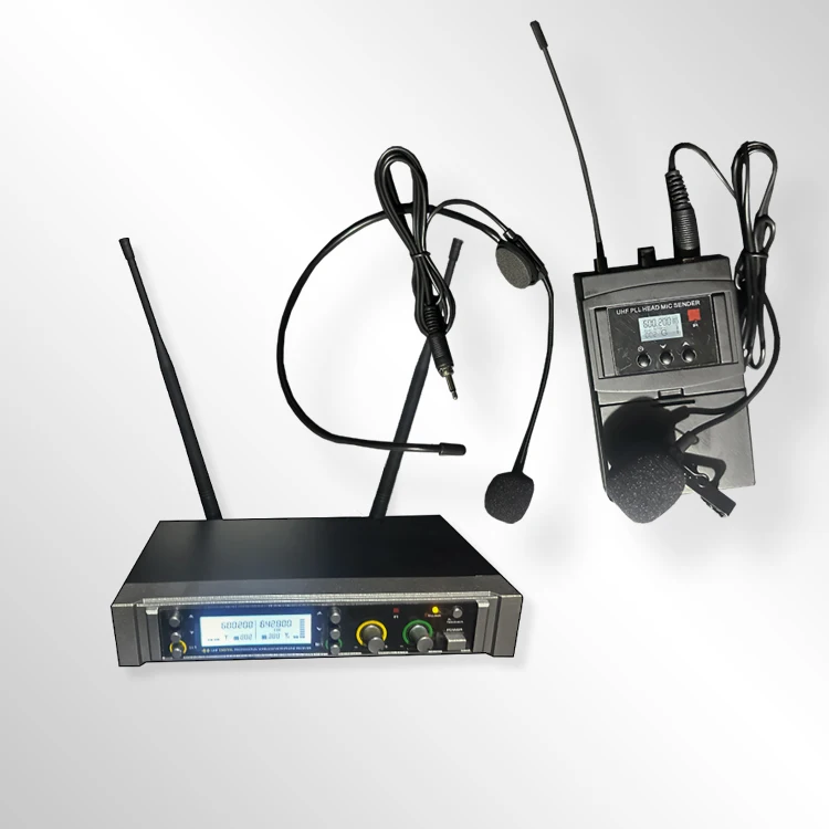 LS300U Multi-level anti-howling One with two U-band receiver FM stage wireless microphone Public Broadcasting Speech Conference