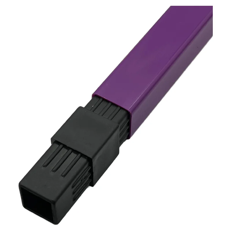 Metal Square Tube Interior Plastic Connector 30Mm Square Tubing Connector For Aluminium Pipe
