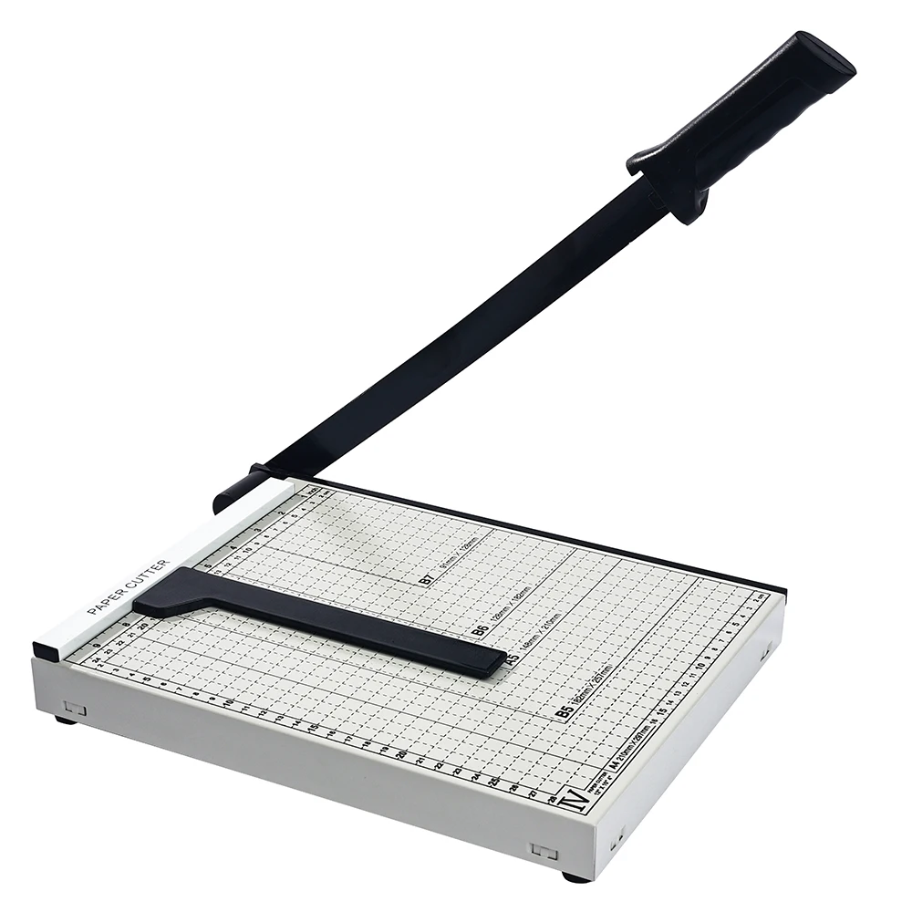 Metal Manual A4 Guillotine Wrapping Paper Cutter 12*10 inch Photo Paper Hand Cutter Saving Trimmer
