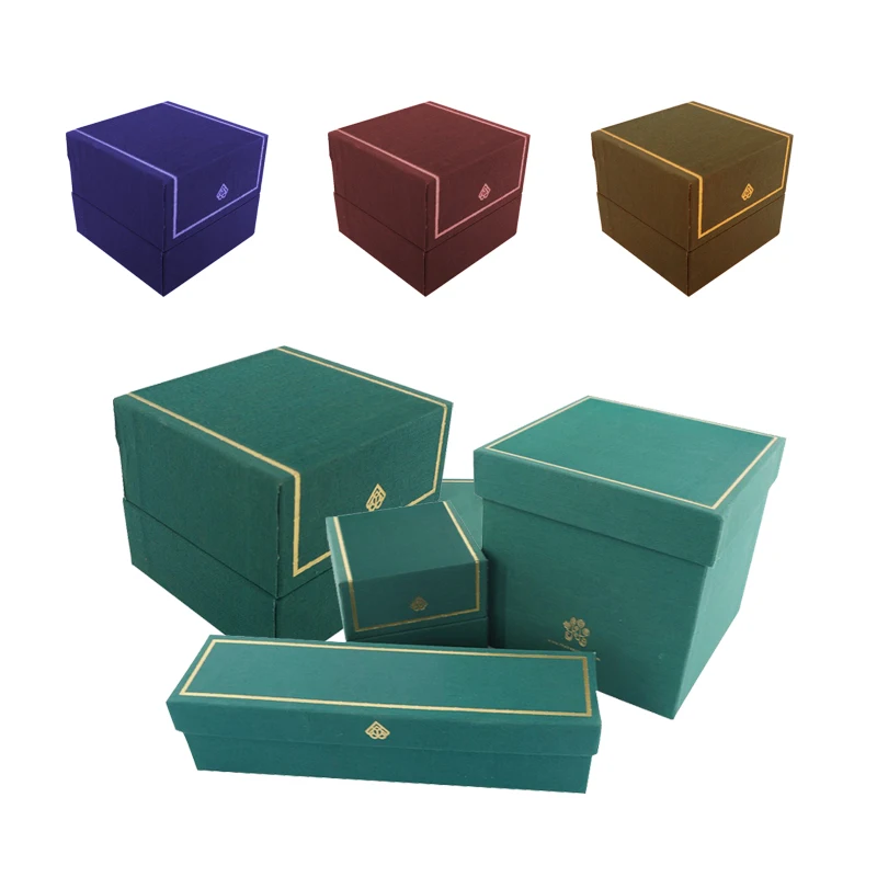 Factory Excellent Customized Print Gift Box famous Branded Packing Jewelry Packaging