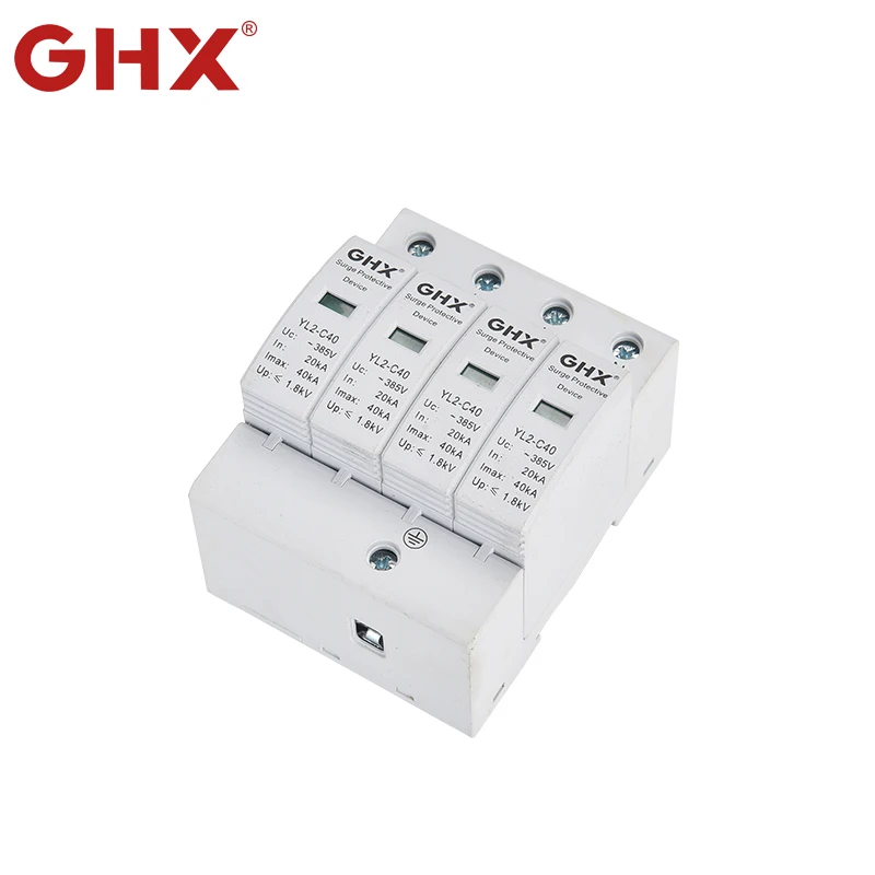GHX Low voltage surge arrester  CE YL2-C40 4P SPD 40KA