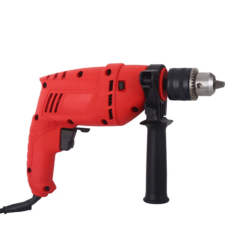 220V 2 in 1 Multifunctional Electric Impact Drill 13MM Portable Adjustable Torque Power Screwdriver Hand Drills Factory Price