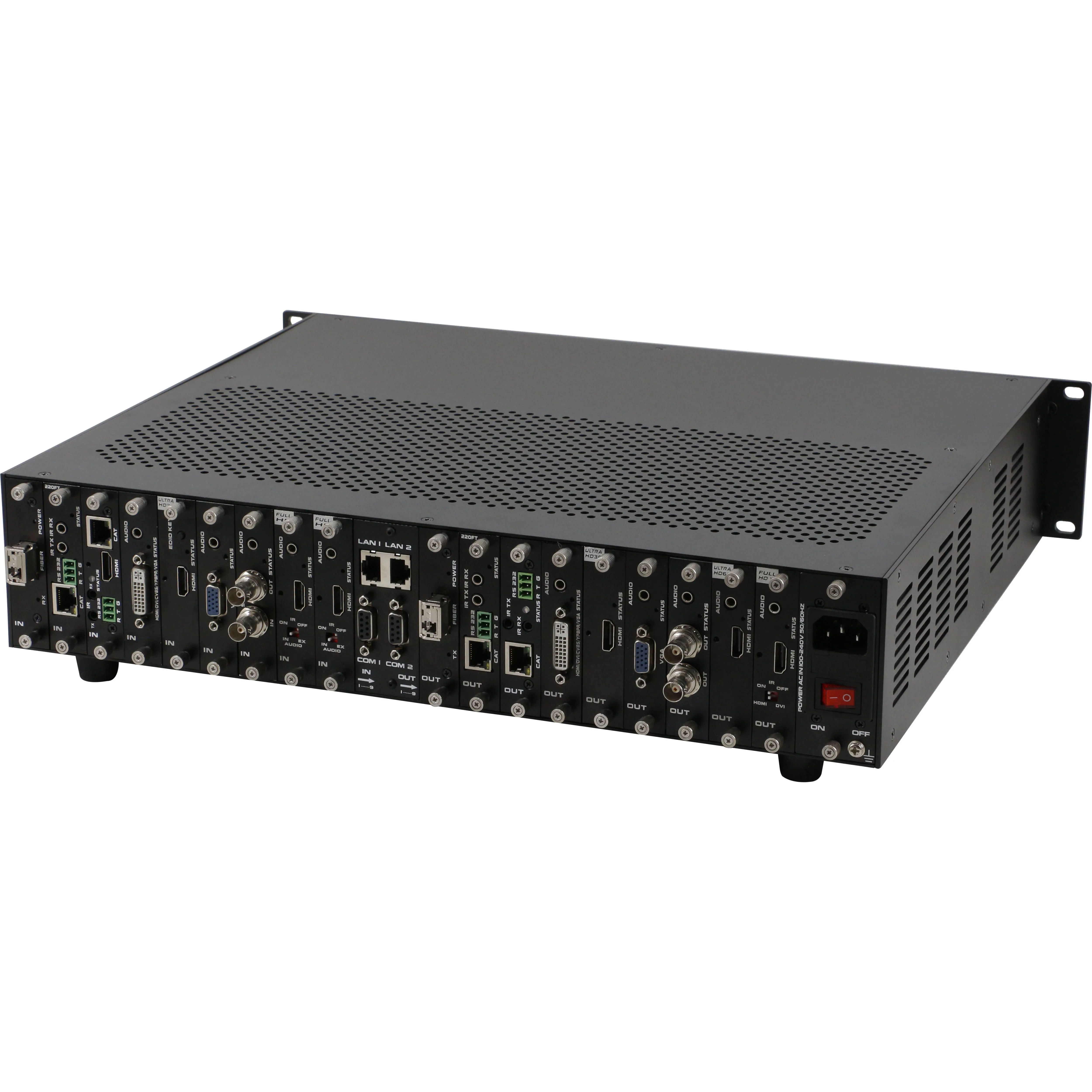 Видеопроцессор Opaxy 1080P/4K60 HDi/DVI/VGA/YPBPR/CVBS/HDB, матричный коммутатор