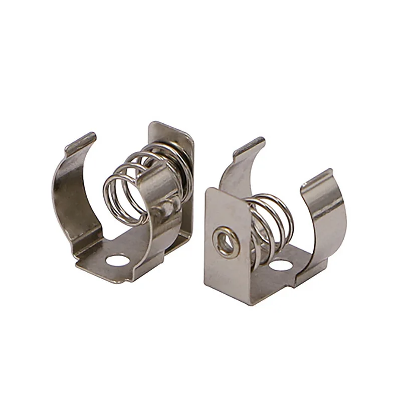 Metal Stamping Parts Conductive Spring 7 Battery Fixing Clip Battery Holder Smt Patch Suitable For Phone Watch Printing Machine