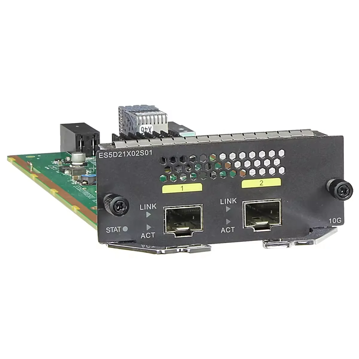 ES5D21X02S01 03022RMH 2-Port 10 Gig SFP+ Rear Interface Card, Used in S5720-EI Series for h w