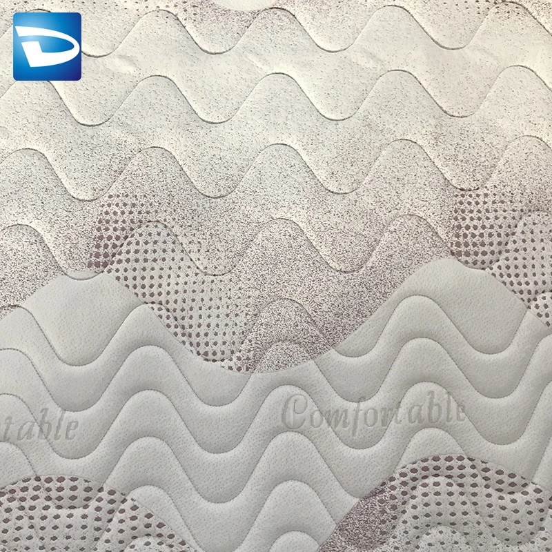 
 Китайский поставщик, стеганая ткань, подкладка, трикотажная ткань, Лен для матраса, хлопок + пена + ППУ  