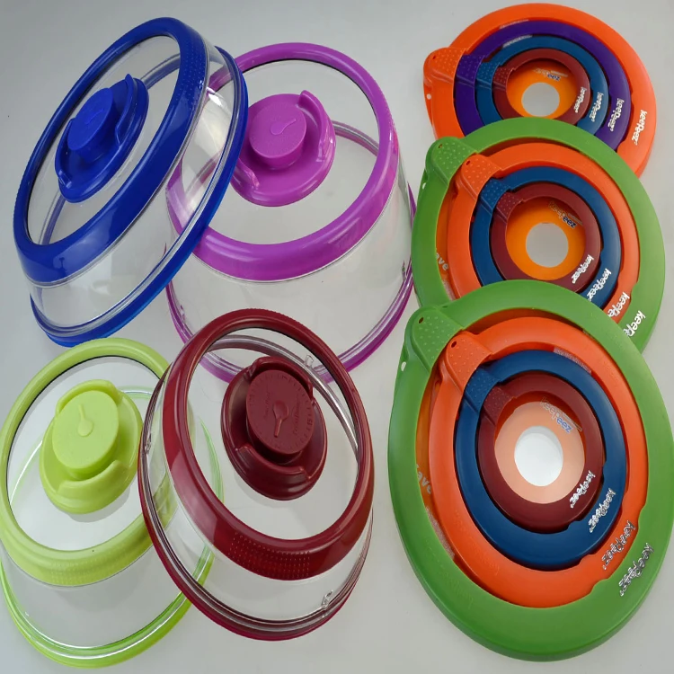 
Stretch Film Multi Size Food Grade Preservative Silicone Reusable Seal Lid 