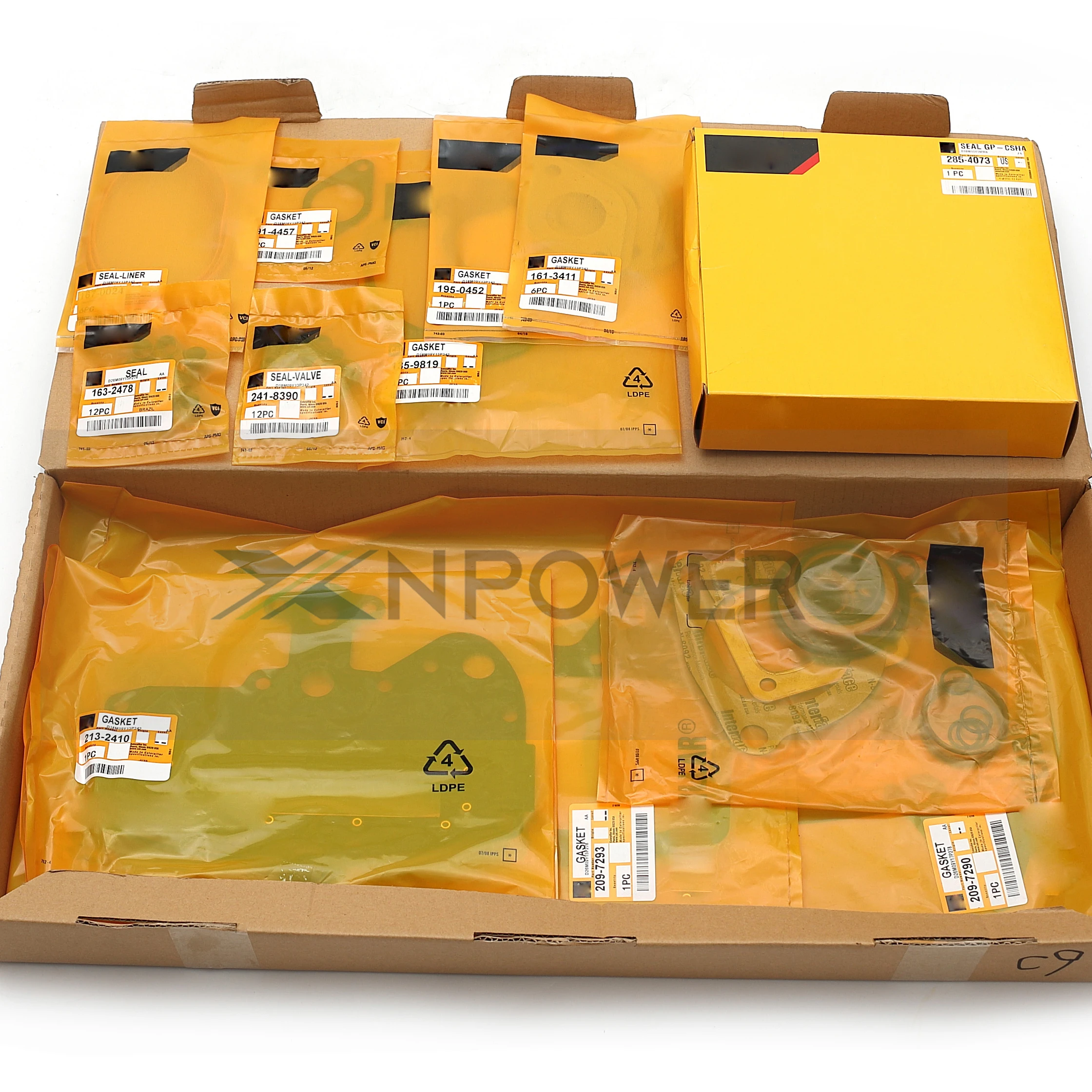 Excavator CAT Engine Spare Parts 3304 3412 3512 C4.4 C6.4 C6.6 C7 C9 C10 C13 C15 C18 Piston Overhaul Repair kit For Caterpillar