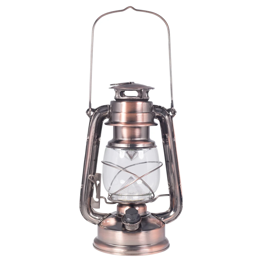 Portable Waterproof Kerosene Lamp SMD LED High Power 4*AA Battery Retro Camping Light