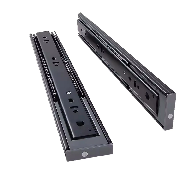 Xcbuy drawer rail furniture drawer slides cabinet sliding rail telescopic channel push open
