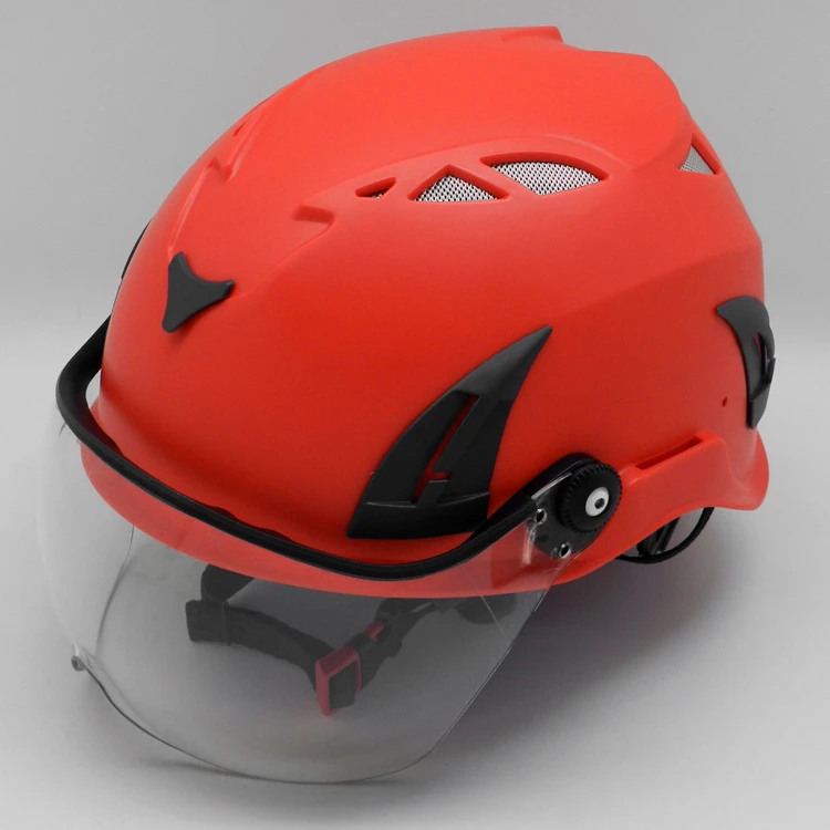 Safety helmet manufacturer for mining with suspension mining helmets visor