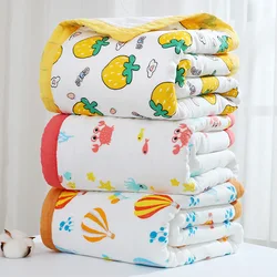 Factory custom hot sell boys girls kids toddler 100% Cotton baby weighted blanket for Kids Small Pockets
