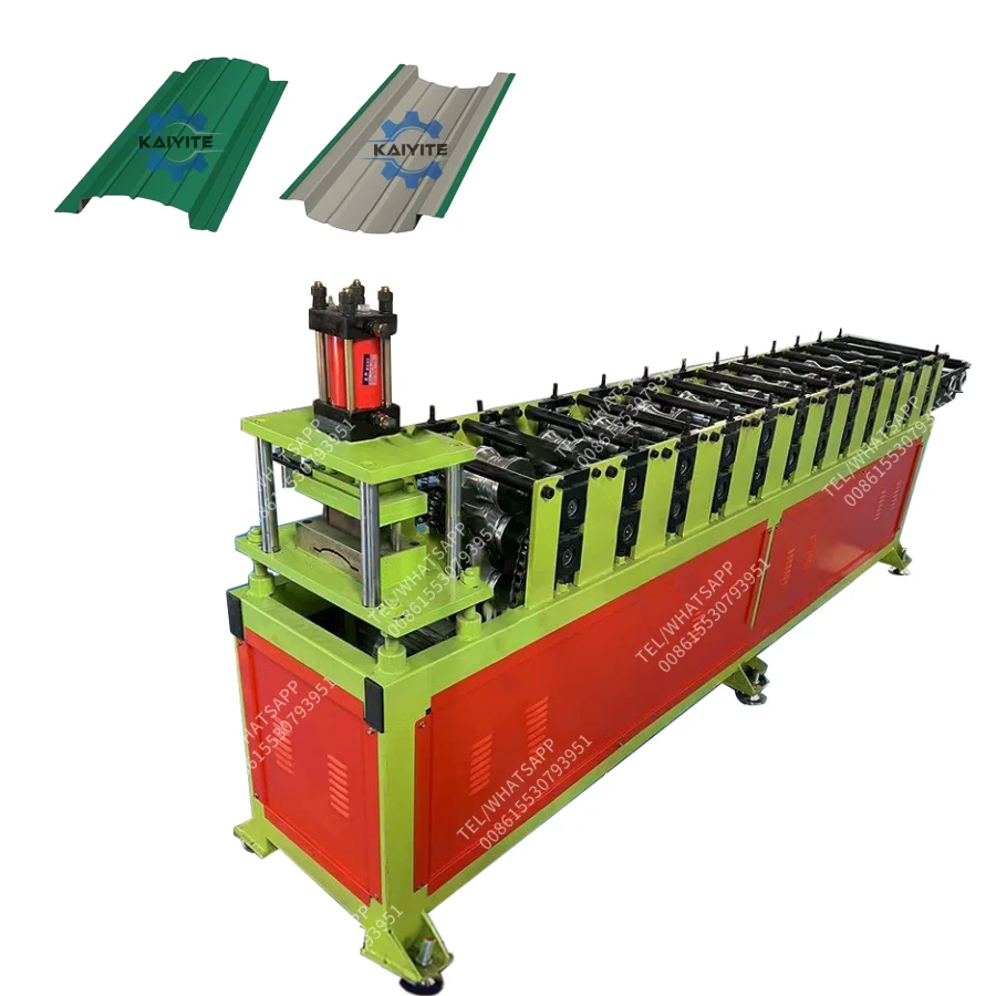 colored steel profile fence roll forming making machine