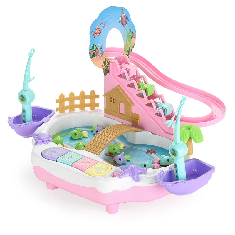 Two-in-one Multifunctional fishing paradise Funny Game Animal Toy