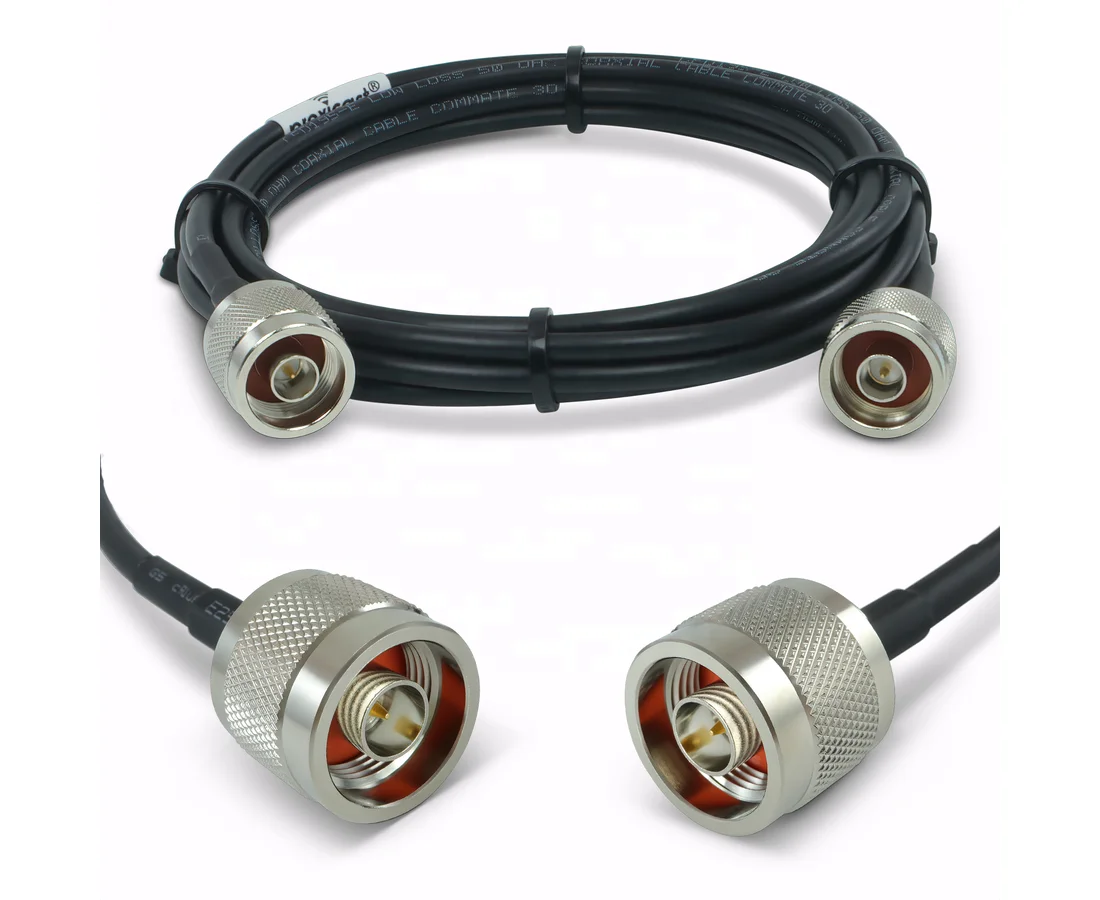 Raynool Low Loss 195 LMR195 CNT 195 Coaxial Cable China factory Indoor Outdoor Rated Coax Cable