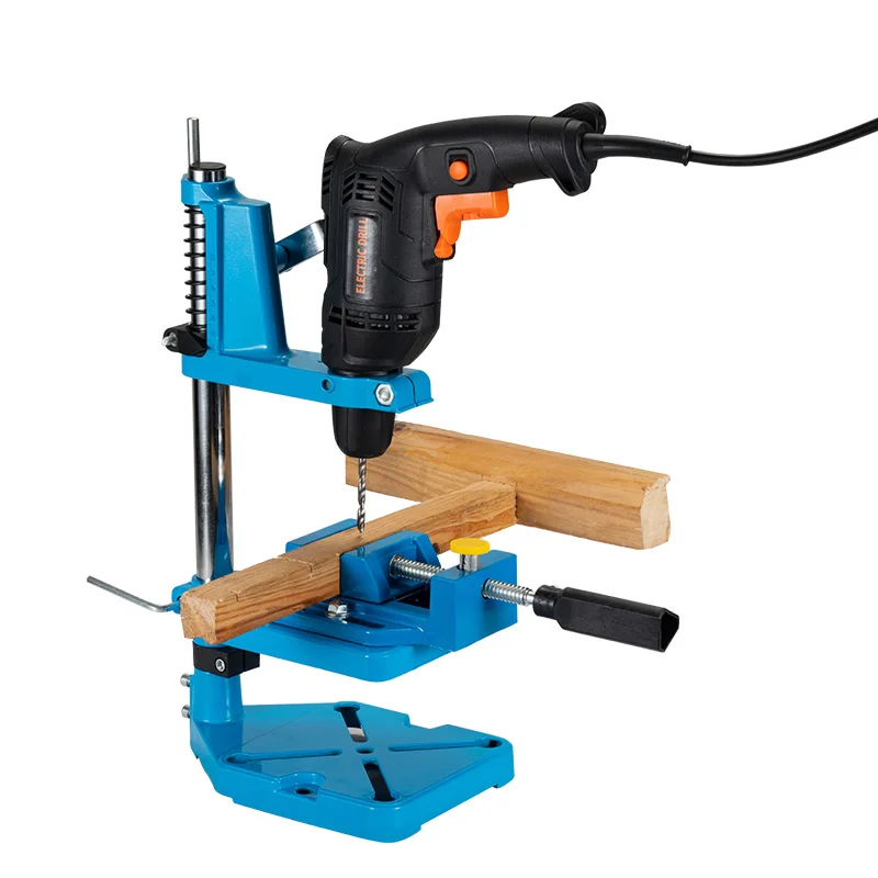 Aluminum  Drill Press Stand Small Drill Stand  With  One Clamp Mobile Stand Drill Herramientas De Carpinteria