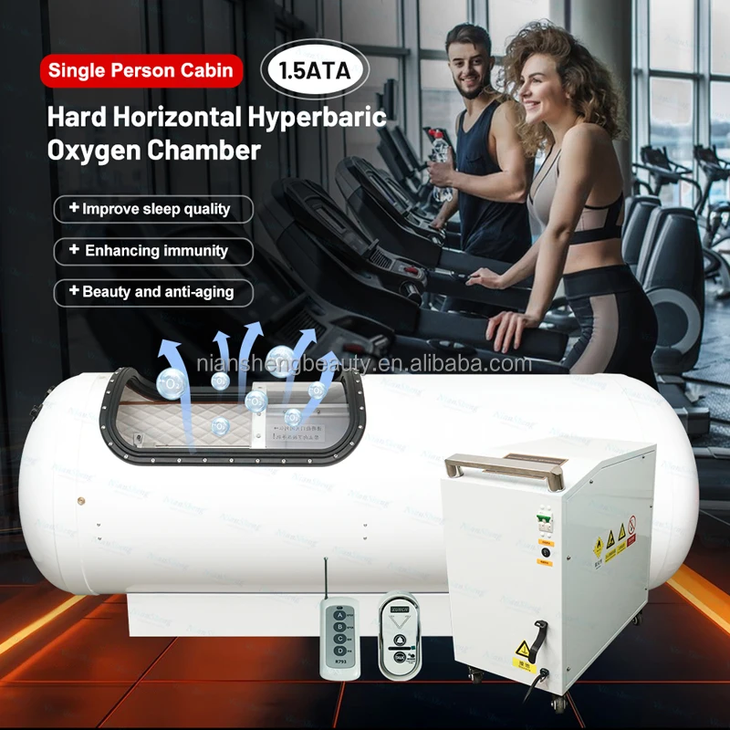 Niansheng Factory Hyperbaric Chamber O2 House Chamber Physical Therapy Oxygen Capsule HBOT chamber Hard shell for commercial