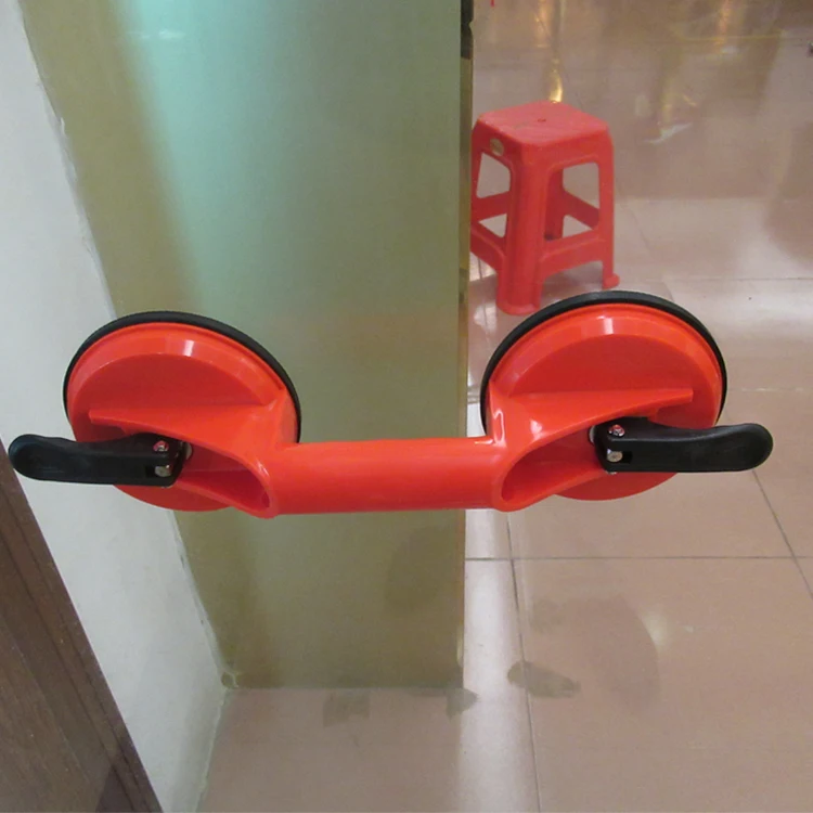 Strong Lever Operated Two Suction Cups Vacuum Glass Suction Cup
