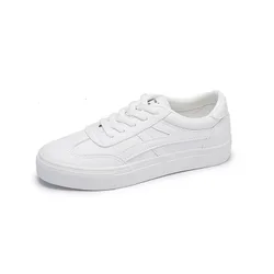 2021 new ladies casual sports white shoes