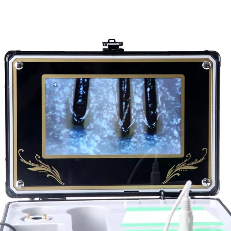 9-inch screen professional skin and hair analyzer for skin and hair analysis scanner hair analyzer testing machine