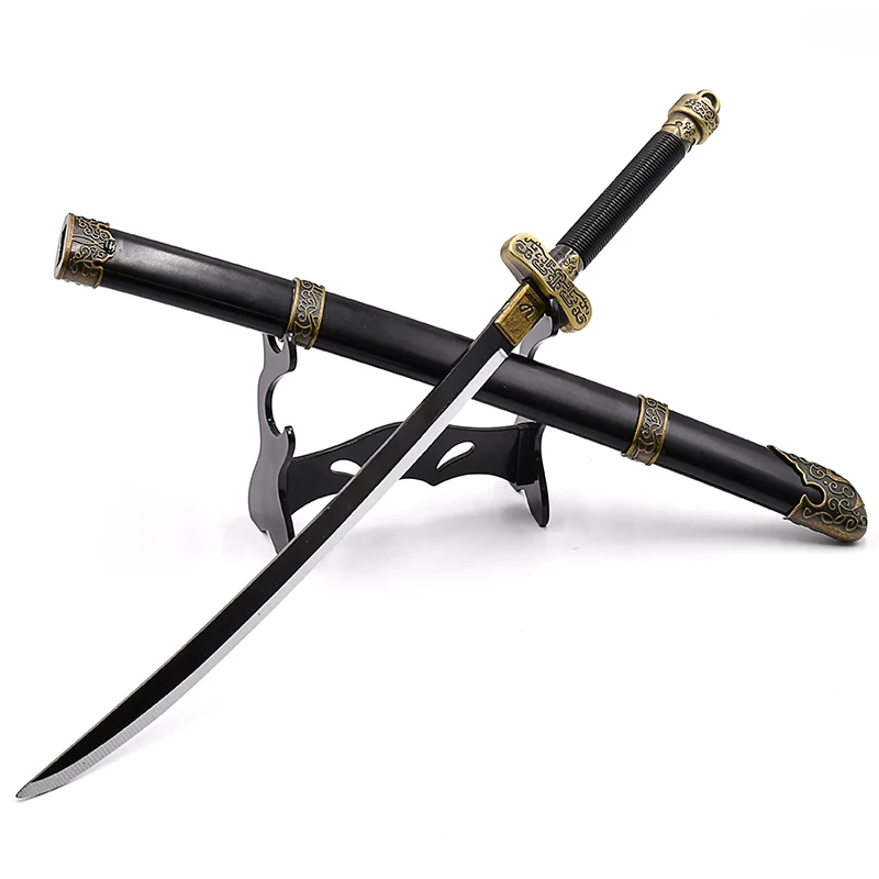 Hot Sale 20.47in Katana Cosplay Sword Chinese Style Metal Samurai Swords Birthdays Gifts For Men