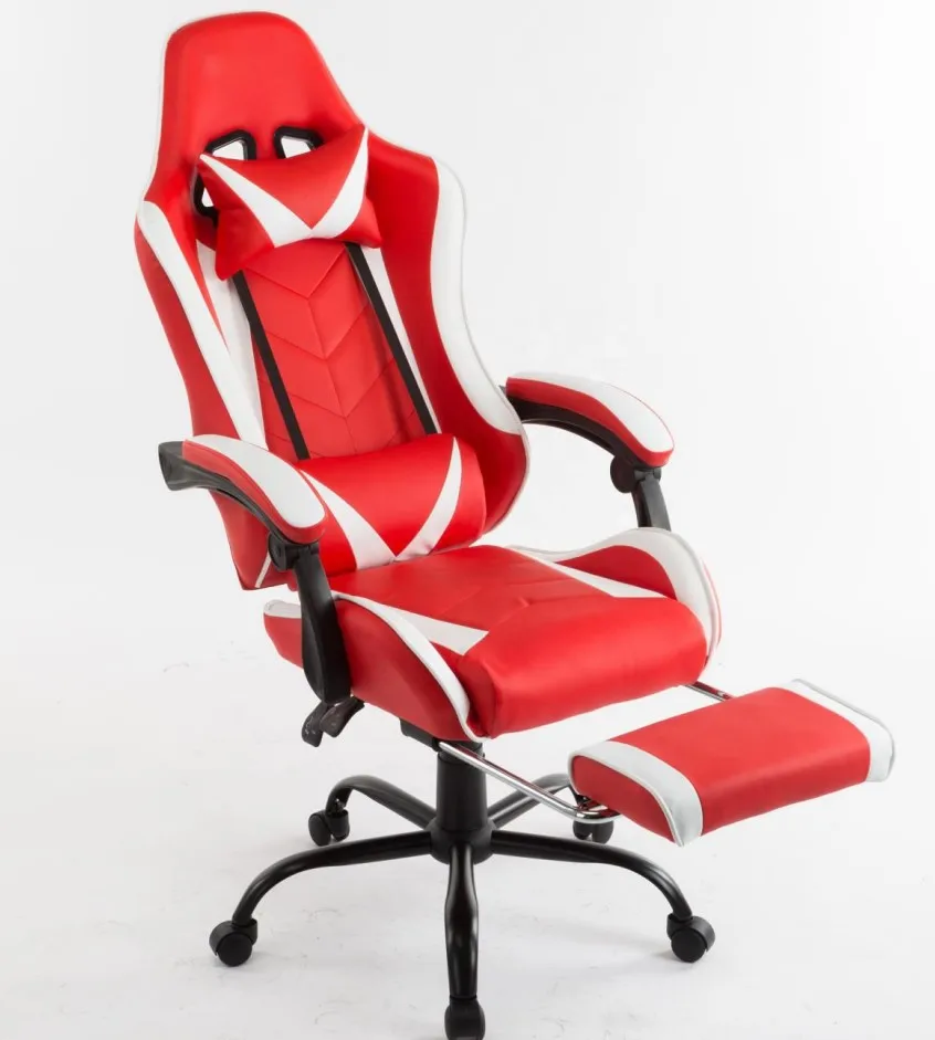 Cheap Price Custom Deals PU Leather Scorpion Pro Black and Red Office Gamer Gaming Chair for Computer PC Game