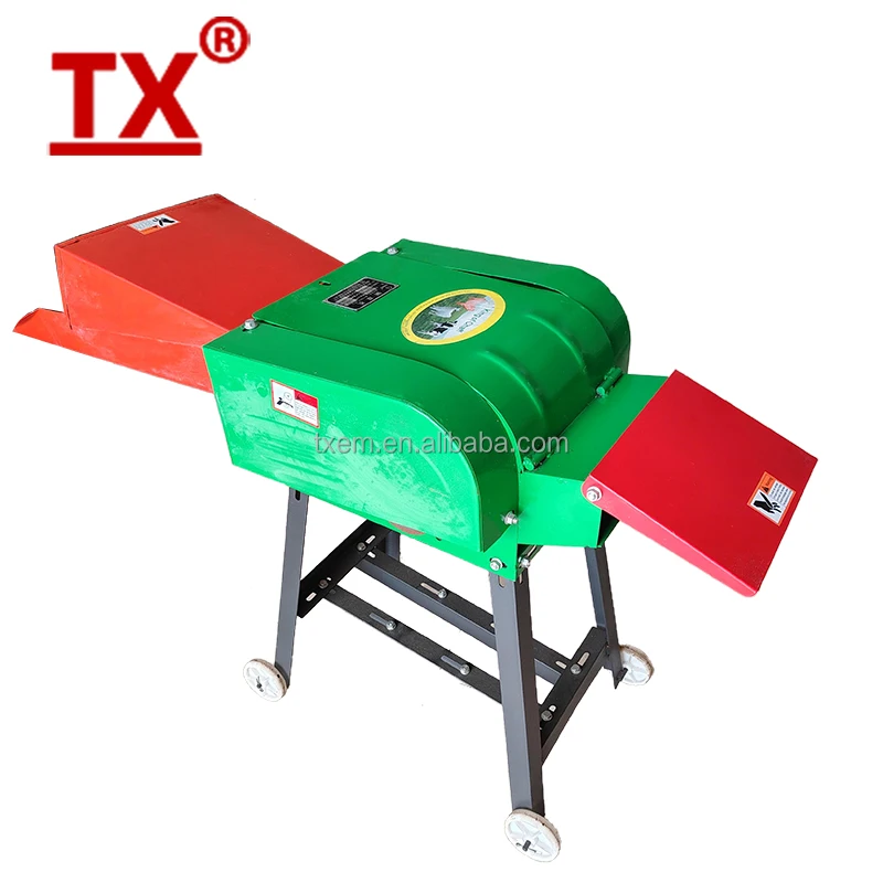 Factory directly Farm Use Grass Chaff Cutter Straw Crusher Hay Cutter Automatic rice straw chaff cutter in Zambia