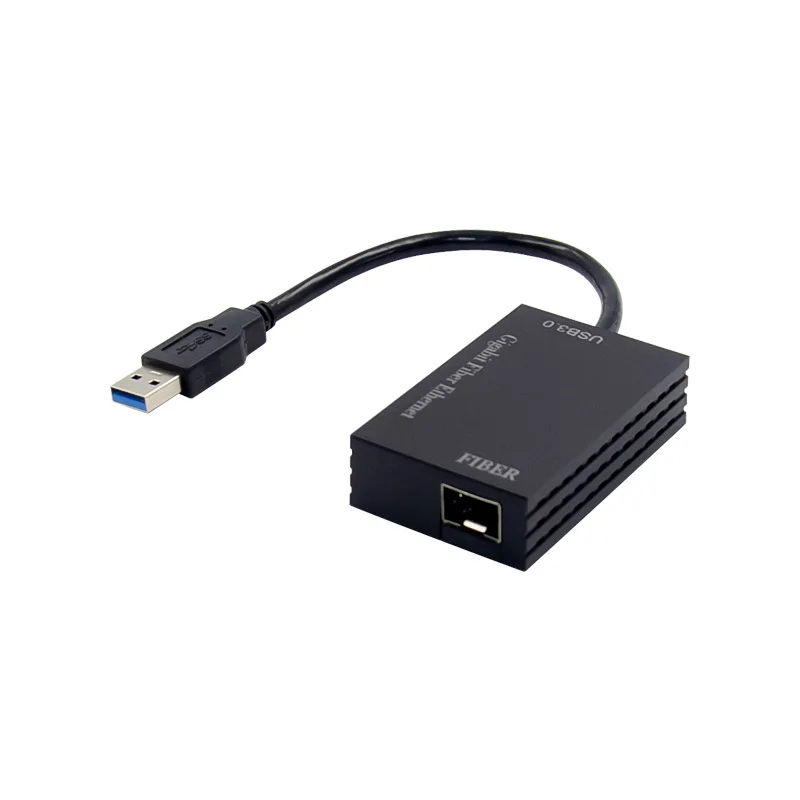 ST709 Ethernet Fiber Adapters (1000/100/10 Mbps) USB to Fiber Optic Converter  Network Adapters