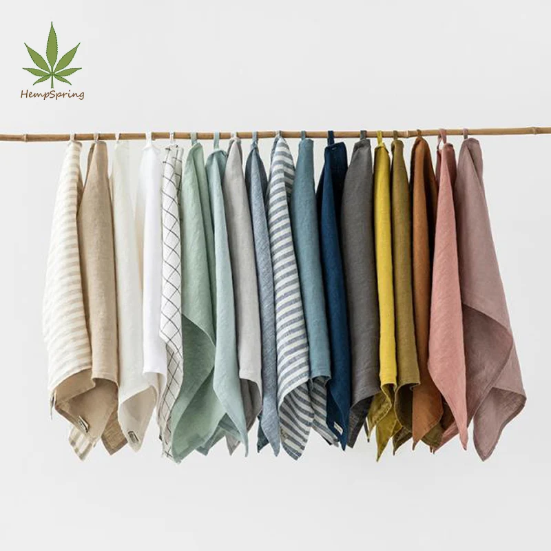 Pure linen kitchen towel Washed linen Tea Towels sustainable dish cloth eco friendly pure lingn dish towels kitchen