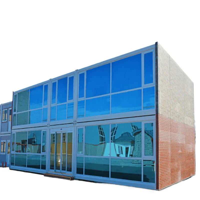 Customized container houses for temporary concert halls 3 storey container house