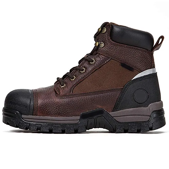 Non-Slip Puncture Resistant Anti-Static Safety EH Working Shoes with Rubber Outsole