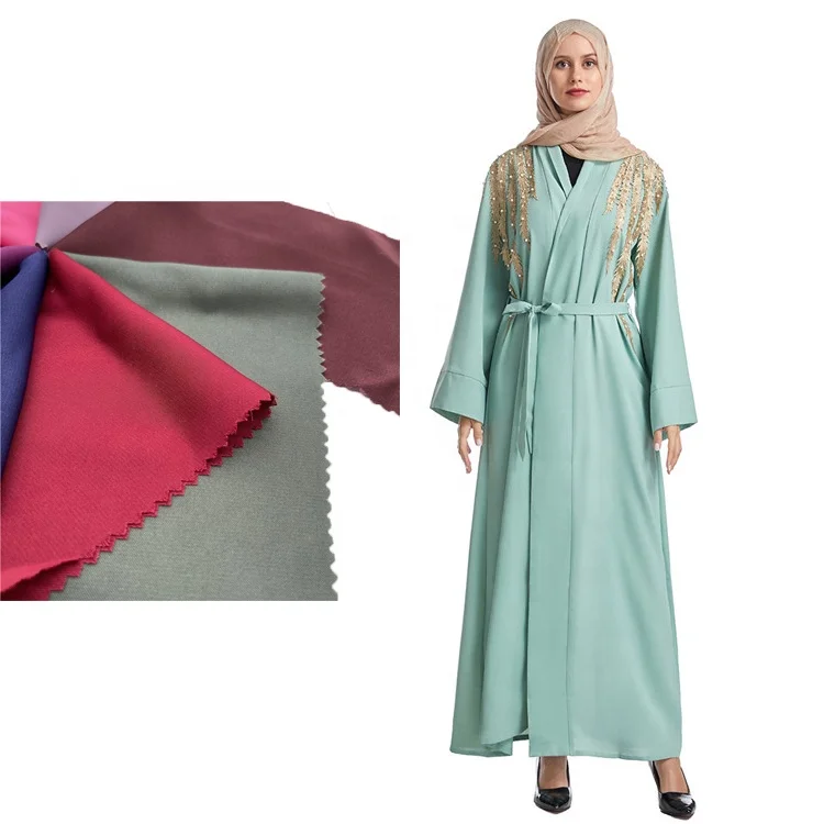 Manufacturer Well Made high quality islamic clothing nida fabric muslim dress Women Abaya