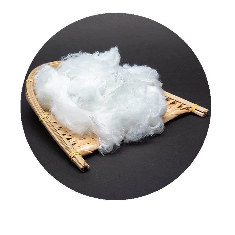 fibre de polyester virgin viscose fiber polyester wadding sheets filling quilt polyester staple fiber manufacturers