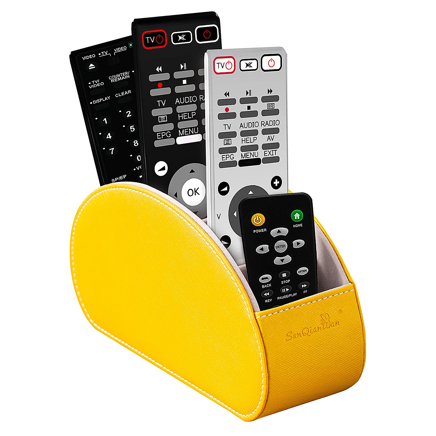 Hotel Decorative Air-Conditioner Leather Remote Control Holder