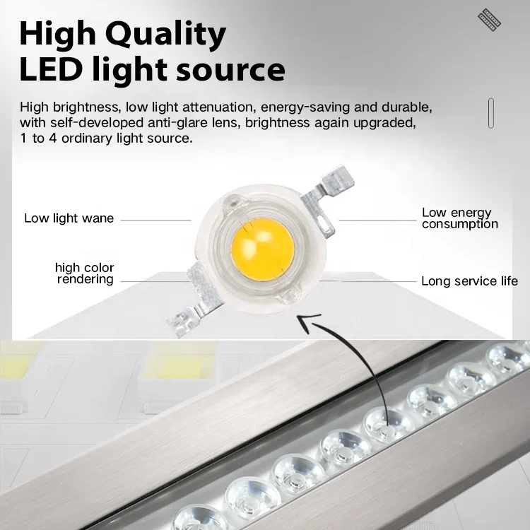 15W Underwater Wall Washing Light Ip68 Stainless Steel Underwater Light Waterfall Water Landscape Rectangular Strip Light