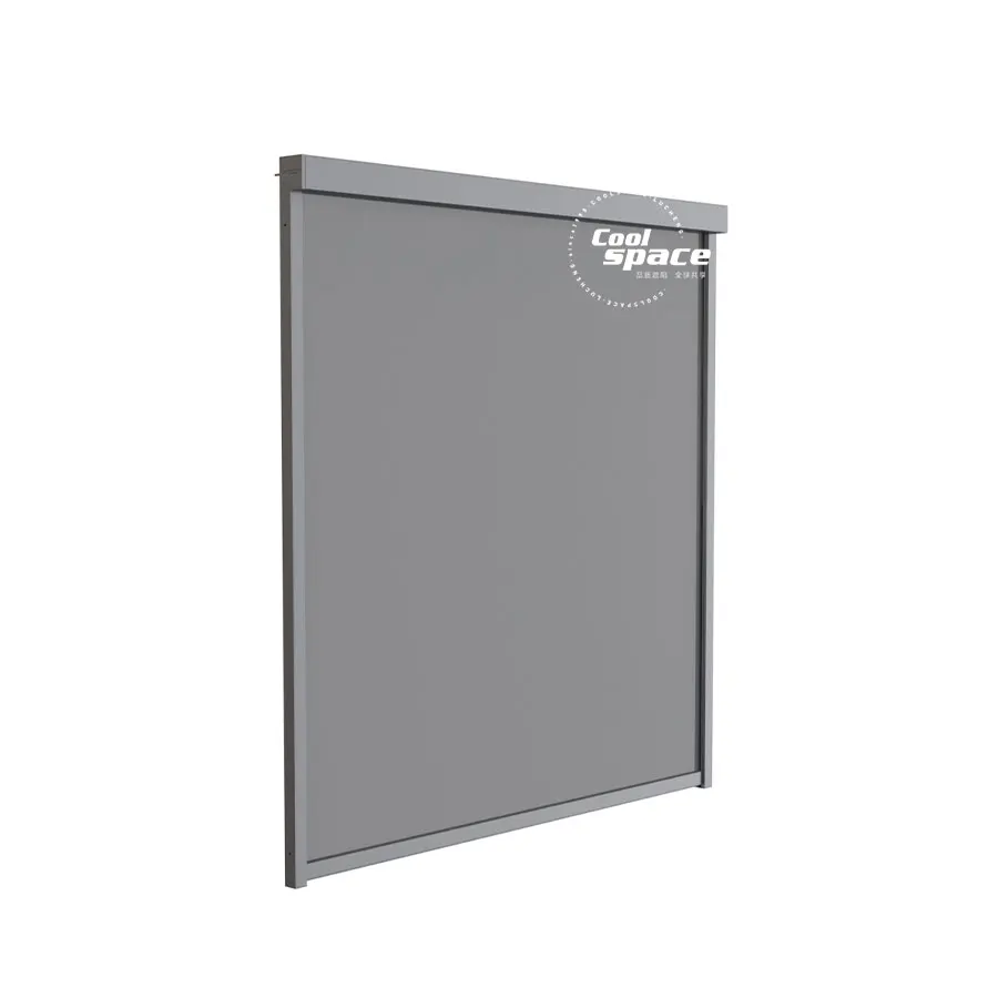 Hot sale electric automatic zip screen blinds shades vertical motorized shade