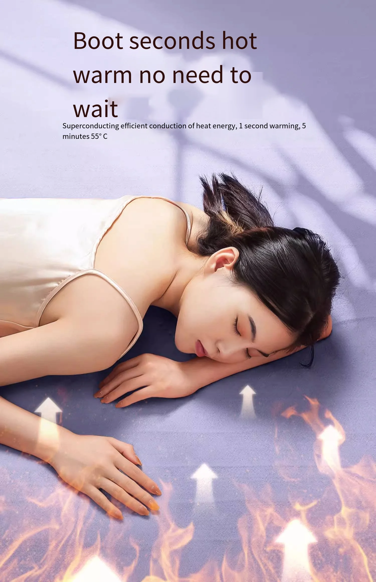 Factory direct sales heated electric blanket throw blanket household home heater electric blanket