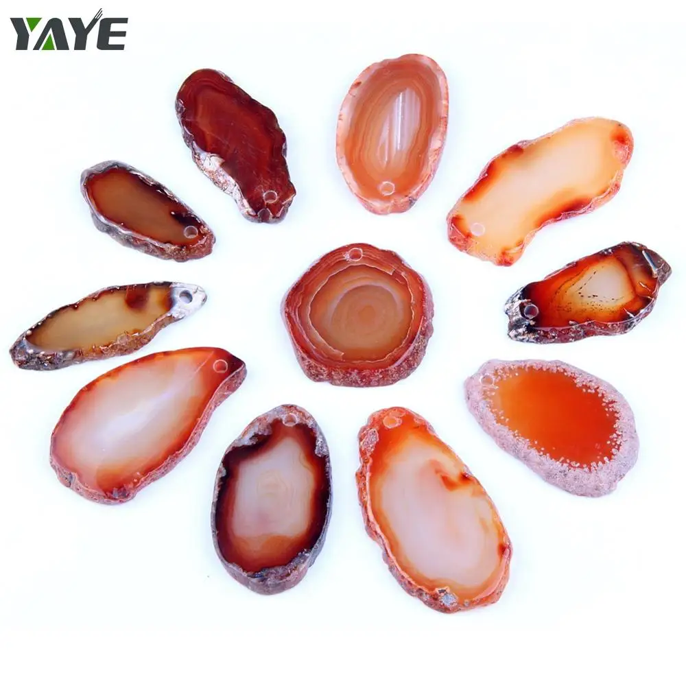 Wholesale Factory Price Bulk Agate Coaster Slices Natural Gemstone Agate Coaster