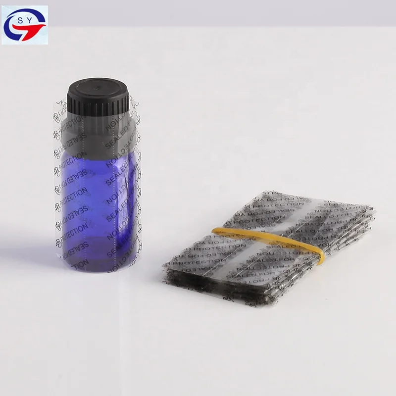 plastic shrink  seal label