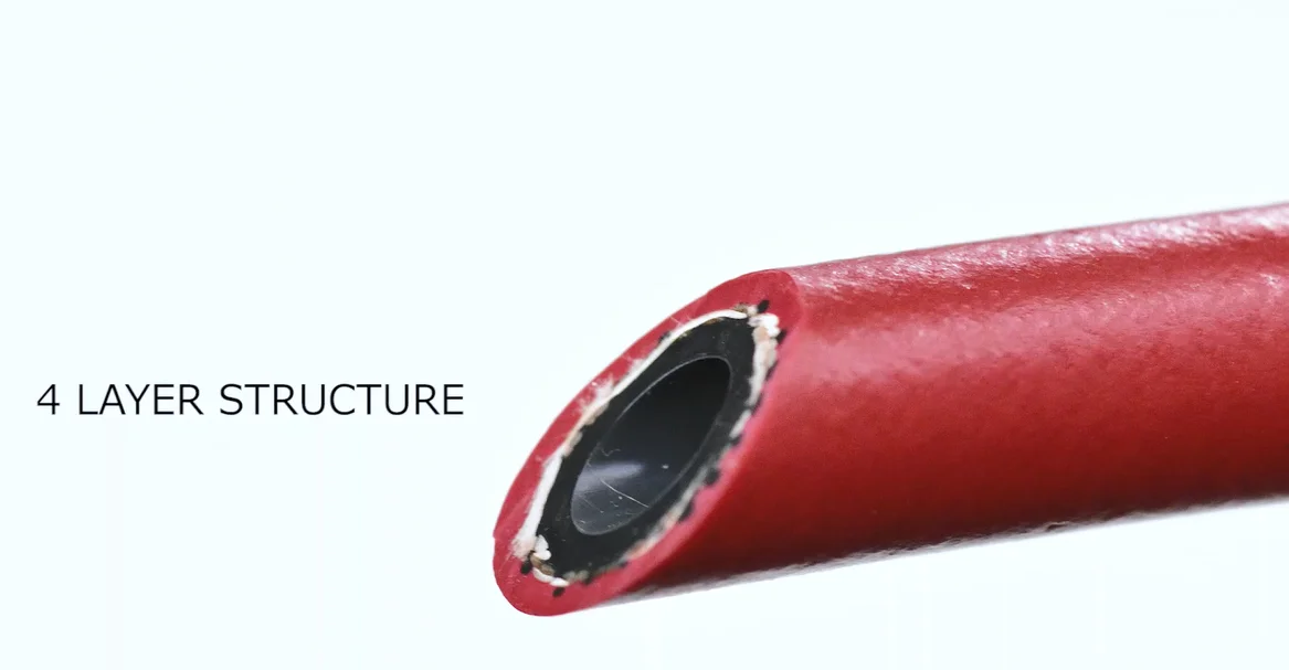 Japanese optimize details high intensity flexible air gas hoses