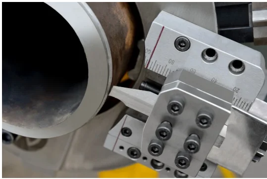 Portable Tube Milling And cold cutter Flange facing machine