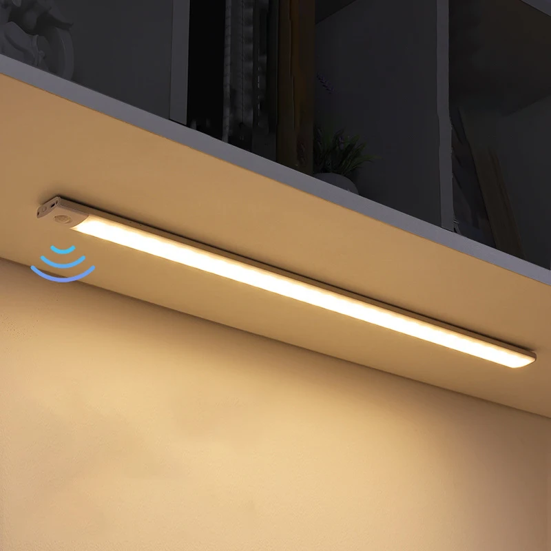 New Item Rechargeable LED Closet Light Motion Sensor Under Cabinet Light Use for Closet Cabinet Wardrobe